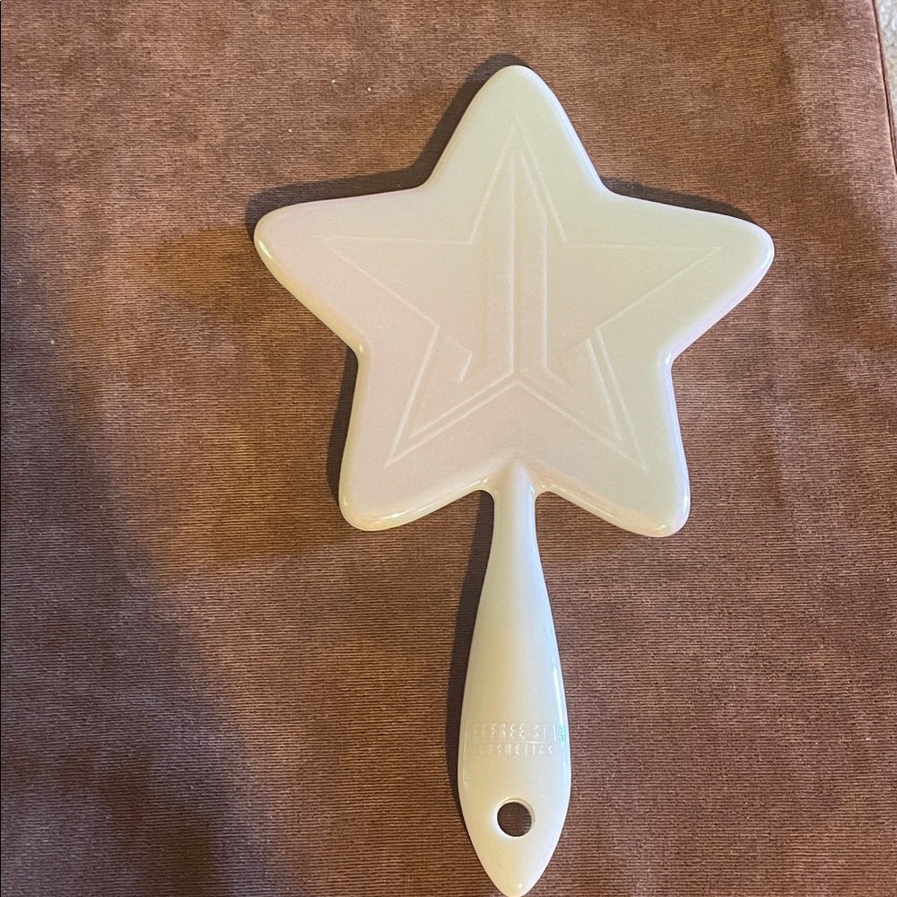 Jeffrey Star Star -Shaped Hand Mirror in Opal Iridescent